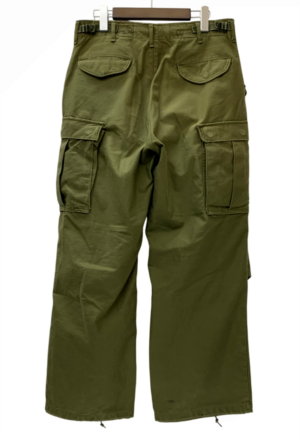 【曜日割引対象外】 ヴィンテージ vintage 70's US.ARMY M-65 フィールドパンツ 74年製 W32 カーゴパンツ カーキ Sサイズ 201MB-797 VB