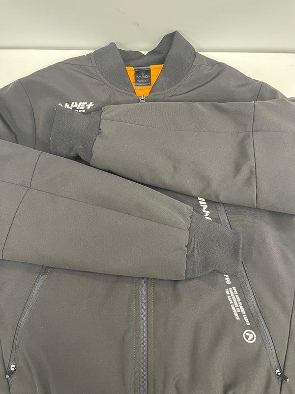 ア ベイシング エイプ A BATHING APE AAPE MA-1 フライトジャケット ボンバージャケット リバーシブル APE BAPE エイプ ジャケット ブラック 101MT-5297