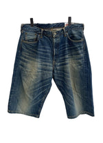 エヴィス EVISU PARIS パリ 大黒 赤 ショートパンツ  ハーフパンツ ネイビー サイズ38 101MB-687