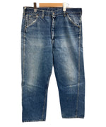 ヴィンテージ vintage 60's 60年代 ストア系 42TALON ZIPPER イエロー/オレンジステッチ デニム ブルー 101MB-675