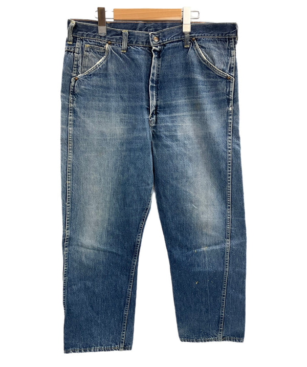 ヴィンテージ vintage 60's 60年代 ストア系 42TALON ZIPPER イエロー/オレンジステッチ デニム ブルー 101MB-675