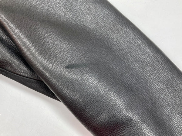 ワコマリア WACKO MARIA 24FW A-2 FLIGHT JACKET レザー フライト ジャケット 牛革 黒 24FW-WMO-BL07 ジャケット 無地 ブラック Mサイズ 104MT-1615