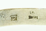 ナバホ NAVAJO インディアンジュエリー バングル Lda McCRAY シルバー Sterling スターリング VINTAGE ヴィンテージ メンズジュエリー・アクセサリー インディアンジュエリー バングル シルバー 103G-156