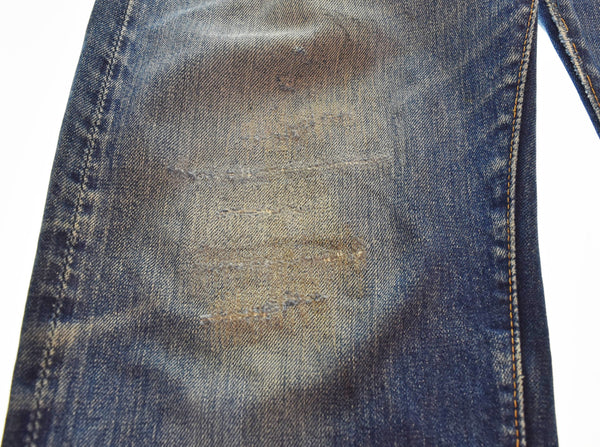 リーバイス Levi's 60's 501ZXX 紙パッチ ギャラ無し 60年代 センターオフセット ボタン裏:K リベット裏:アルミトップボタン:銅 両爪 カムクロック GRIPPER ZIPPER グリッパージッパー デニム ブルー 103MB-596