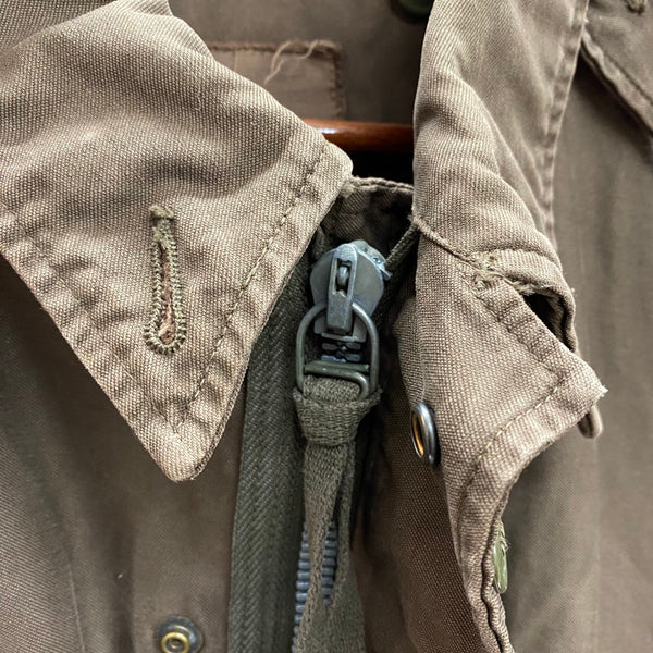 【曜日割引対象外】 ミリタリー MILITARY 50's 60's US.ARMY M-51 フィールドジャケット 後染め ジャケット ブラウン Lサイズ 201MT-4628 VB