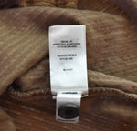 シュプリーム SUPREME 22SS Corduroy Shirt コーデュロイ シャツ 星 刺繍 ロゴ  長袖シャツ ブラウン Mサイズ 103MT-2926