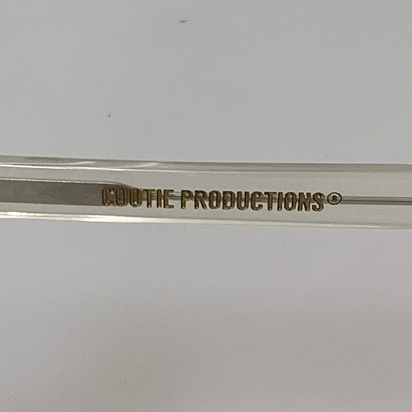 【中古】クーティープロダクションズ COOTIE PRODUCTIONS RAZA SHADES 眼鏡・サングラス サングラス ホワイト 201goods-732