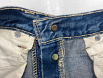 リーバイス Levi's 501 BIG E 60s 60年代 Vintage ヴィンテージ ジーンズ デニムパンツ ジーパン 足長R ボタン裏4 4つボタン 赤耳 青 無地 デニム ブルー 104MB-175