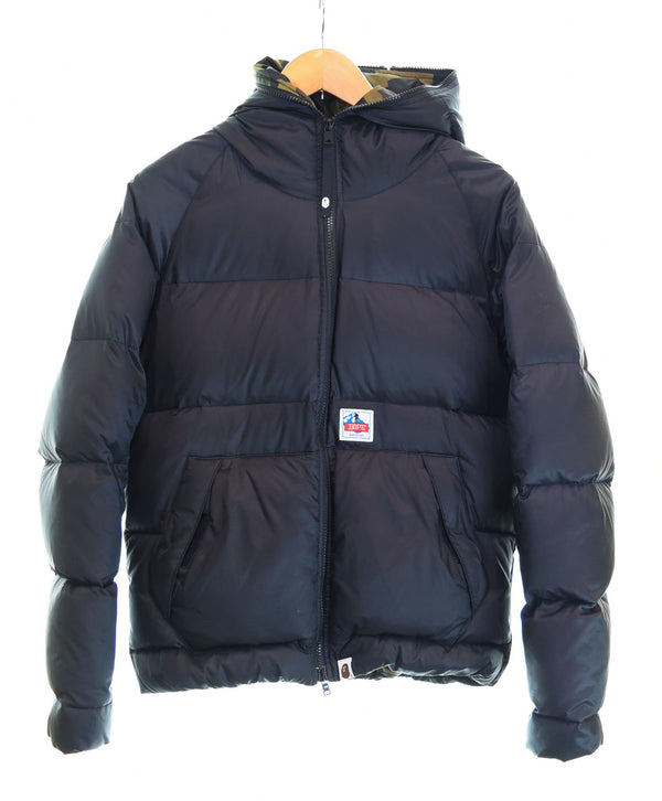 ア ベイシング エイプ A BATHING APE MOUNTAIN SPORTS BAPE DOWN JACKET マウンテン スポーツ ダウン 裏地 1st CAMO 1870-141-045 ジャケット ブラック Mサイズ 103MT-2433