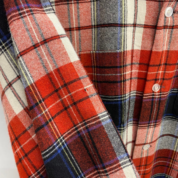 【曜日割引対象外】 ヴィンテージ vintage 60's Penneys Towncraft タウンクラフト Wool Shirt 長袖シャツ レッド Mサイズ 201MT-4368 VB