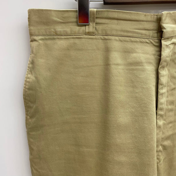 【曜日割引対象外】 ヴィンテージ vintage 60's US.ARMY COTTON U.T. TROUSERS RAPID ZIP チノパン ベージュ 36×32サイズ 201MB-923 VB