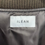 アイリーン ILEAN 2WAY VOLUME FLIGHT JACKET フェイクファーレザー ジャケット ブラウン 2サイズ 201MT-4846