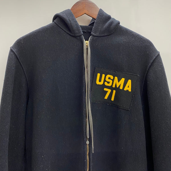 【曜日割引対象外】 ヴィンテージ vintage USMA CADET COAT カデットコート ウール パーカ ブラック 201MT-3666 VB
