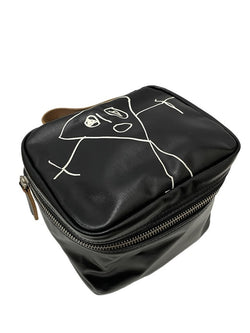 プランシー PLAN C アート バニティ ポーチ バッグ レディースバッグ ハンドバッグ ブラック 601bag-1