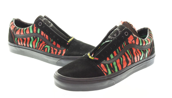 ヴァンズ VANS  OLD SKOOL ATCQ A Tribe Called Quest オールドスクールアトライブコールドクエスト スニーカー 黒  VN0A38G1Q4B メンズ靴 スニーカー ブラック 28.5cm 103S-874