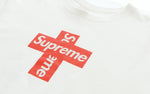 シュプリーム SUPREME Cross box logo クロス ボックスロゴ Tシャツ Tシャツ ホワイト Sサイズ 103MT-3533