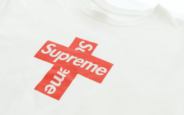 シュプリーム SUPREME Cross box logo クロス ボックスロゴ Tシャツ Tシャツ ホワイト Sサイズ 103MT-3533