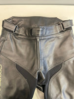 シンプソン SIMPSON 本皮 牛革 レザーパンツ バイカーパンツ ツーリング バイク用品 黒  ボトムスその他 ブラック Lサイズ 101MB-771