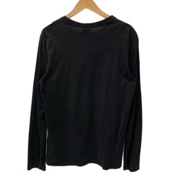ディオール・オム DIOR HOMME 20AW HOMME ATELIER L/S TEE ロンT ブラック Lサイズ 201MT-4669