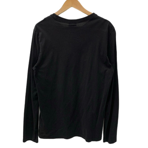 ディオール・オム DIOR HOMME 20AW HOMME ATELIER L/S TEE ロンT ブラック Lサイズ 201MT-4669