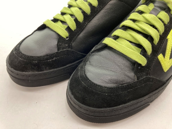 オフホワイト OFF-WHITE 2.0 Leather Low Top Sneakers レザー シューズ ローカット Virgil Abloh ヴァージル アブロー 黒 OMIA042F19D680371062 メンズ靴 スニーカー ブラック サイズ 41 104-shoes462