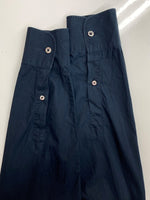 メゾンマルジェラ Maison Margiela BUTTONDOWN SHIRT ボタンダウン シャツ ここのえ期 長袖 紺 サイズ 46 長袖シャツ 無地 ネイビー 104MT-2135