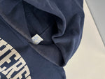 チャンピオン Champion 90s～ ヴィンテージ vintage 刺繍タグ リバースウィーブ REVERSE WEAVE US古着 サッカー 3段プリント パーカ ネイビー Lサイズ 101MT-4159