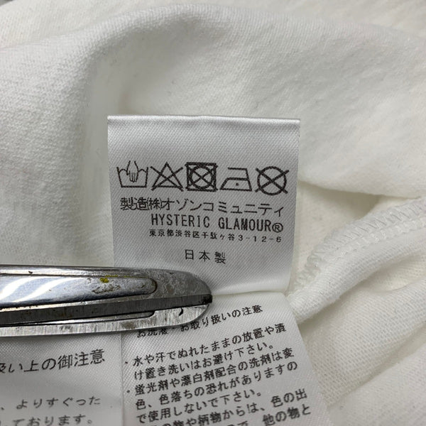 ヒステリックグラマー HYSTERIC GLAMOUR 24SS FLOWER TRIPPIN プリントTシャツ 02241CT13 Tシャツ ホワイト LLサイズ 201LT-446