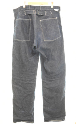 バズリクソンズ BUZZ RICKSON'S TROUSERS WORKING DENIM メタルボタン シンチバック ワーキングデニム BR41106 デニム ブルー 103MB-690