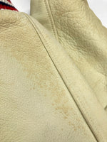 テッドマン TEDMAN STADIUM JACKET スタジアム ジャケット スタジャン バーシティ デビル 袖革 刺繍 アウター 紺 TDJ-15000 サイズ 44 ジャケット 総柄 ネイビー 104MT-1765