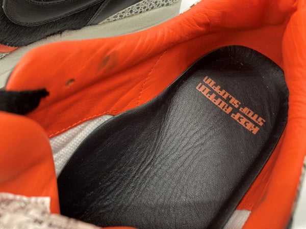 ナイキ NIKE 08年製 AIR MAX 1 SUPREME QK エア マックス サプリーム KEEP RIPPIN STOP SLIPPIN サファリ シューズ 黒 332326-801 メンズ靴 スニーカー オレンジ 27.5cm 104S-895