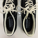 【曜日割引対象外】 コンバース CONVERSE 90's ONE STAR SUEDE デッドストック USA製 7 1/2 メンズ靴 スニーカー ブラック 25.5cmサイズ 201-shoes1512 VB