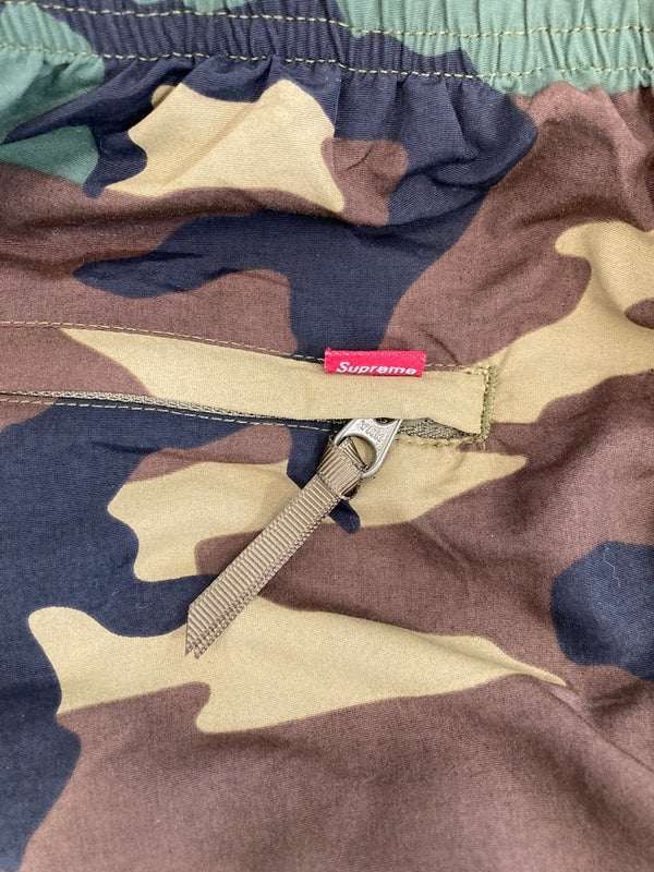 シュプリーム SUPREME カモフラ柄 ナイロンパンツ 迷彩 カーゴパンツ カーキ Ｍサイズ 101MB-539