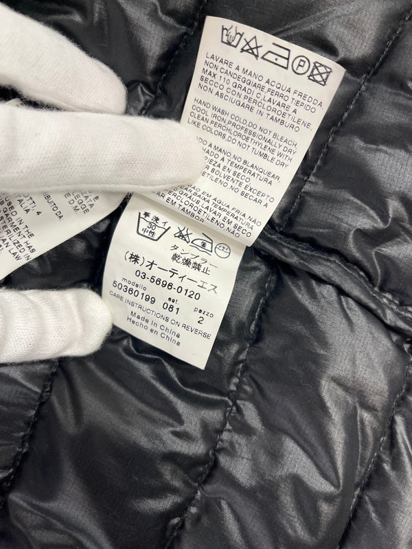 マックスマーラ Max Mara WEEKEND LINE ダウンベスト 黒 ベスト ブラック サイズ40 101LT-266