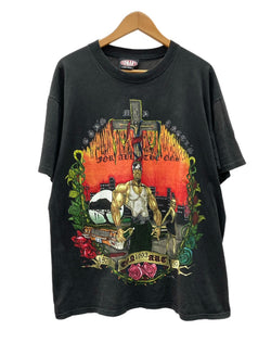コナート CONART 90s 90年代 GODS MAD ANGELS HIP-HOP BROCKUM USA製 黒 Tシャツ プリント ブラック Lサイズ 104MT-1758