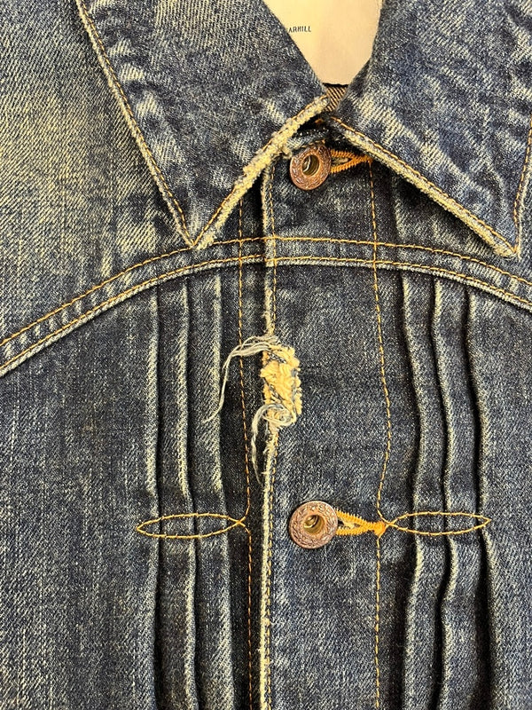 シュガーヒル SUGARHILL 22AW MUSTY FADE DENIM JACKET 22AWJK09 サイズ3 ジャケット ブルー 101MT-5266