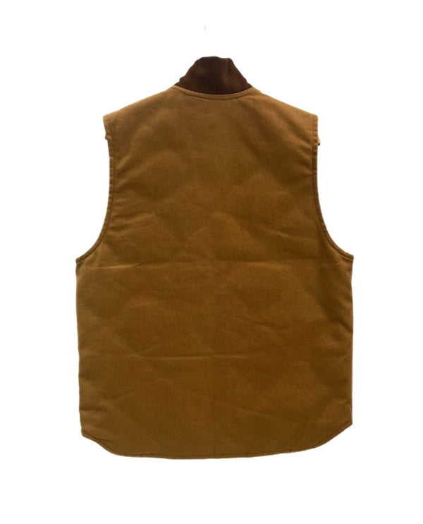 カーハート Carhartt CARHARTT DUCK VEST ARCTIC QUILT LINED ダックベスト 茶 V01-BRN ベスト ベージュ Mサイズ 101MT-5125