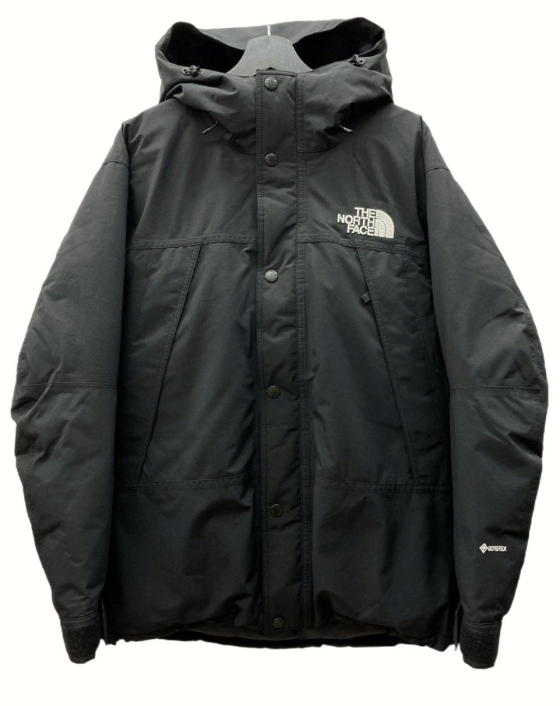 ザノースフェイス THE NORTH FACE Mountain Down Jacket マウンテン ダウン ジャケット GORE-TEX ゴア  テックス PERTEX パーテックス アウター 黒 ND92237 ジャケット ロゴ ブラック Lサイズ 104MT-692 |  古着通販のドンドンサガール