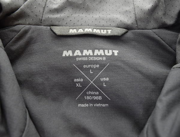 マムート Mammut Rime Light IN Flex Hooded Jacket ライム ライト イン フレックス フーデッド  1013-01300 ジャケット ブラック LLサイズ 103MT-3098