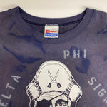 【曜日割引対象外】 ヘインズ Hanes 90's DELTA PHI SIGMA ステンシル スウェット ネイビー XLサイズ 201MT-4378 VB