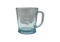 ファイアーキング Fire-King 40s Philbe Mug フィルビー マグ サファイアブルー Dハンドル 無刻印 USA製 耐熱 加工 マグカップ 青 その他 総柄 ブルー 104Z-15