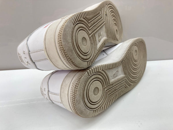 ナイキ NIKE 23年製 × SUPREME シュプリーム AIR FORCE 1 LOW エア フォース ロー AF1 シューズ 白 CU9225-100 メンズ靴 スニーカー ホワイト 27.5cm 104S-1031