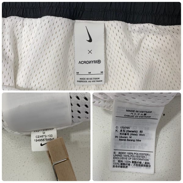 ナイキ NIKE × ACRONYM Woven Pants CZ4672-100 ボトムスその他 ホワイト Mサイズ 201MB-1219