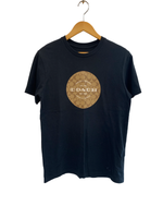 コーチ COACH Tシャツ SIGNATURE T-SHIRT Tシャツ ロゴ ブラック XSサイズ 201MT-2429