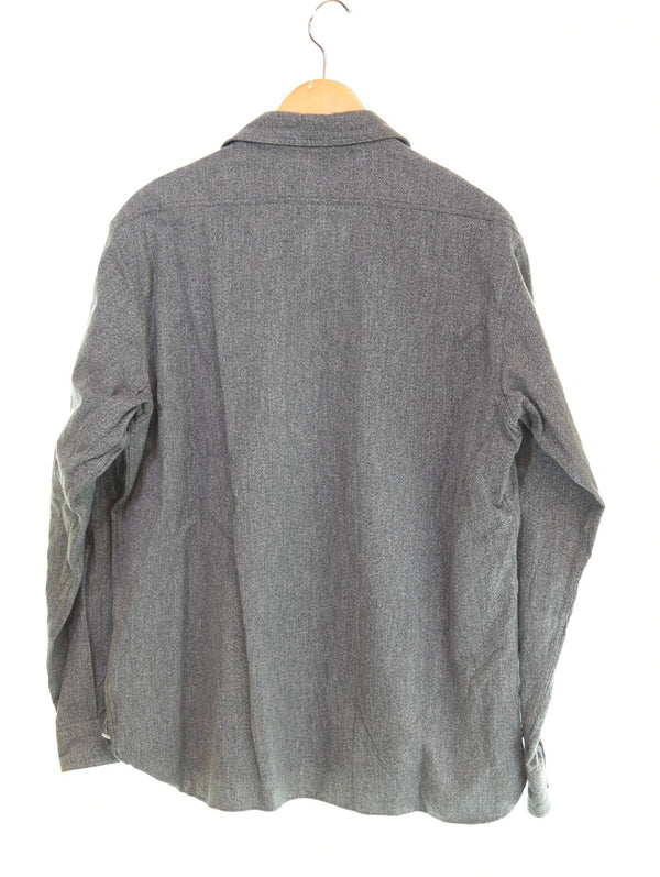 バズリクソンズ BUZZ RICKSON'S COTTON COVERT WORK SHIRTコットンコバート ワークシャツサイズ16-16 1/2 黒 	BR26082 長袖シャツ ブラック 103MT-2792