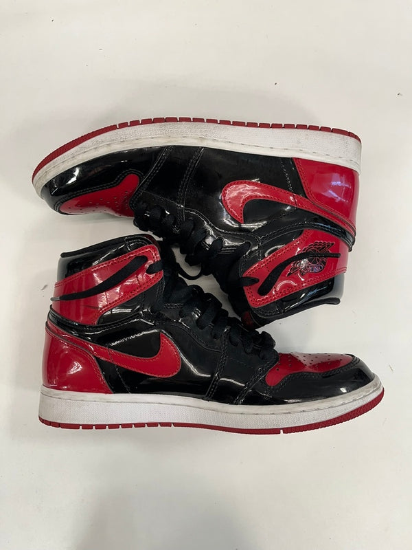 ジョーダン JORDAN NIKE AIR JORDAN 1 RETRO HIGH OG ナイキ エア ジョーダン 1 レトロ ハイ オリジナル パテント 赤 55088-063 メンズ靴 スニーカー レッド 27cm 101sh-2286