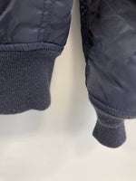 アヴィレックス AVIREX AVIATIONNOSE ART FLYNG SHARKS フライングシャークス MA-1 フライトジャケット MILITARY ミリタリー 6172151 XL ジャケット ネイビー LLサイズ 101MT-3747