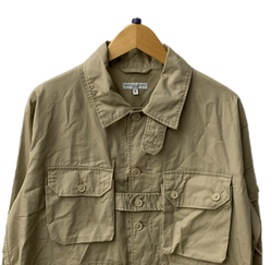 エンジニアードガーメンツ ENGINEERED GARMENTS Explorer Shirt Jacket ジャケット 無地 ブラウン Sサイズ 201MT-2534