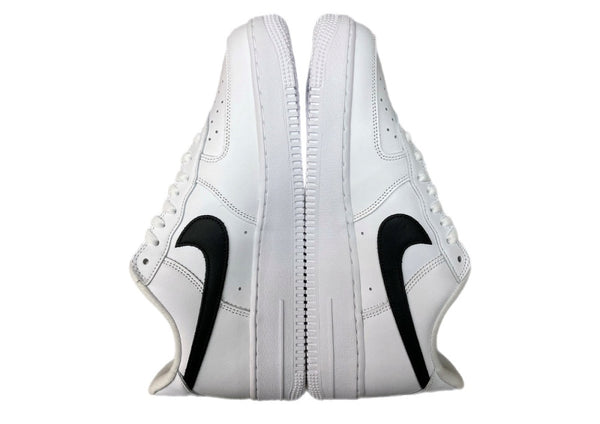 ナイキ NIKE 25年製 × SUPREME シュプリーム AIR FORCE 1 LOW エア フォース ロー AF1 スケボー シューズ 白 黒 CU9225-102 メンズ靴 スニーカー ホワイト 27.5cm 104S-1001