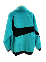 ナイキ NIKE BIG SWOOSH BOA JACKET ビッグスウッシュ リバーシブル ボアジャケット 黒×青 BQ6546-301 3XL ジャケット ブラック 4Lサイズ 101MT-4955